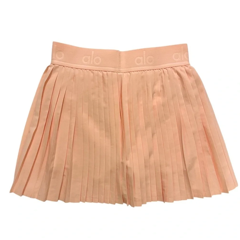 Alo Yoga Aces Tennis Skirt - Light Coral (Peach) Small